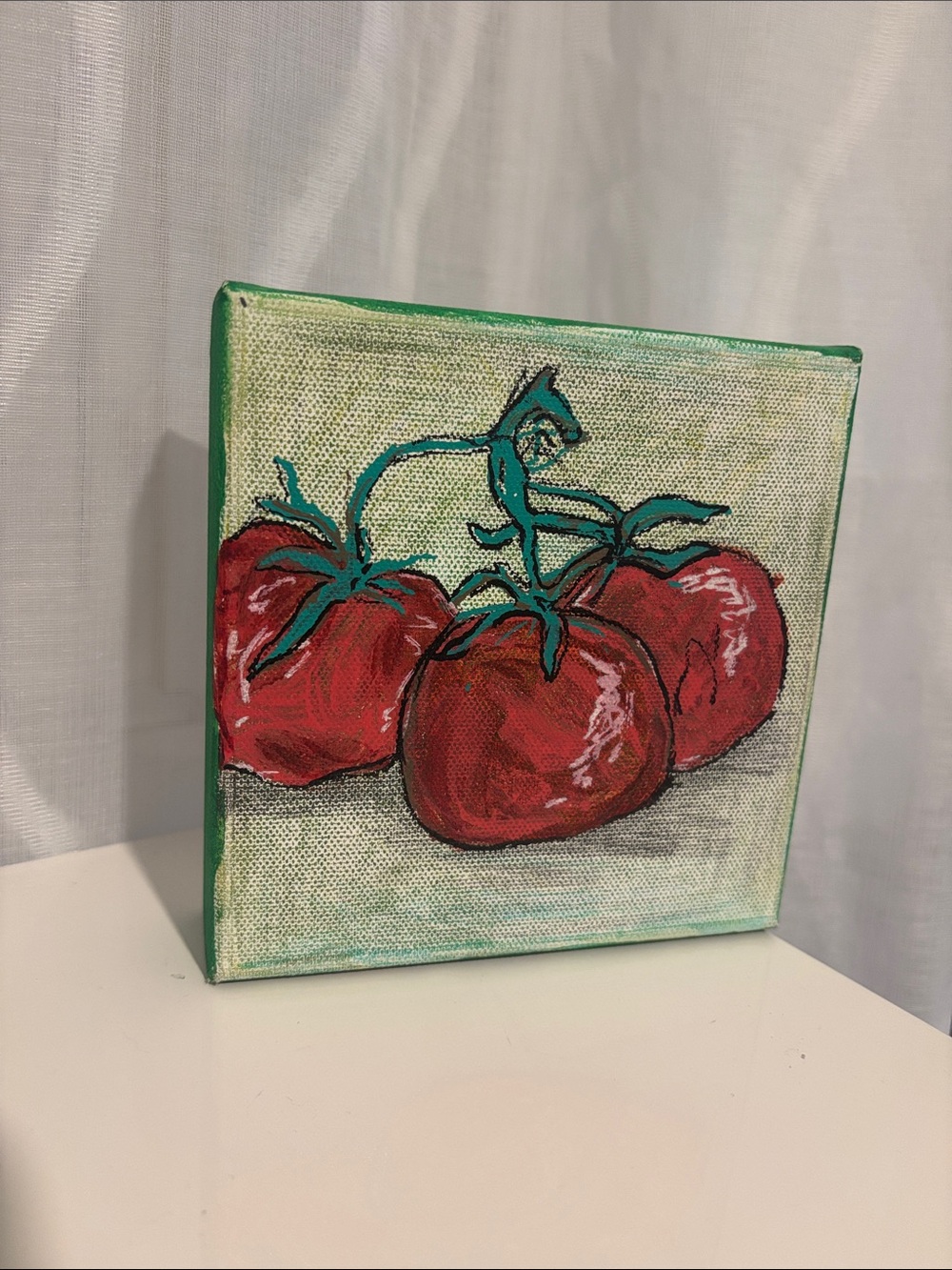 Red Tomato Canvas Art - Home Art